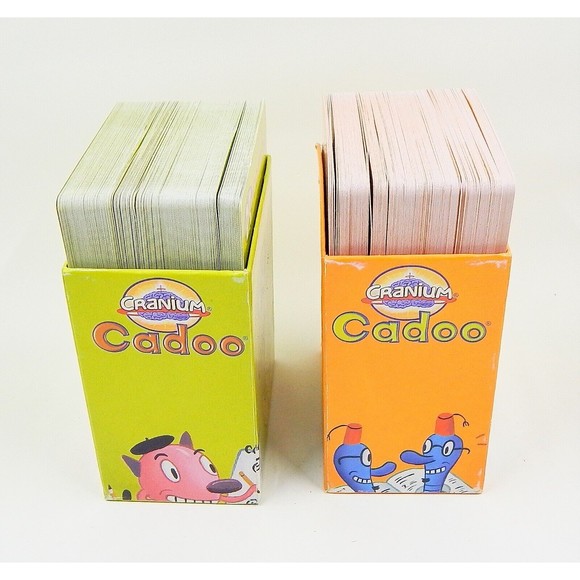 Cranium Cadoo Solo and Combo Cards with Boxes Replacement Lot - Picture 2 of 9